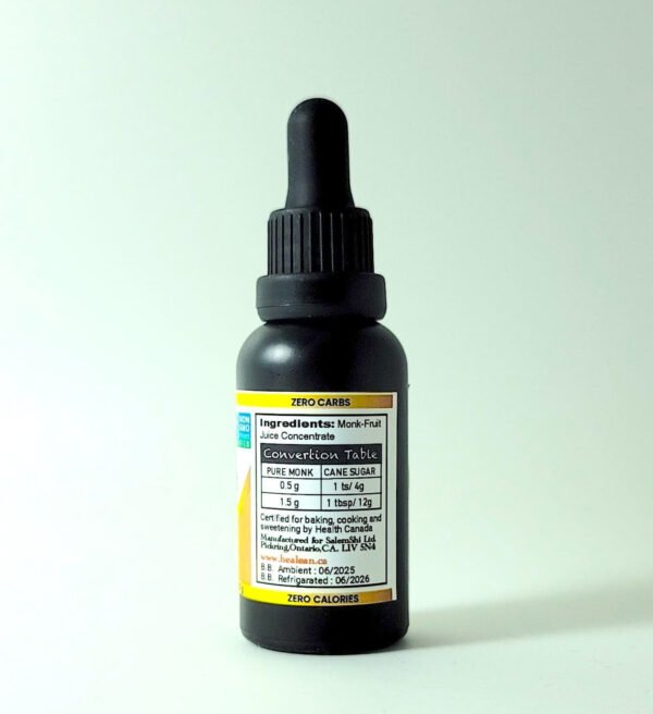 Pure Monk 30 ml: 100% Monk-Fruit Juice Concentrate - Image 2